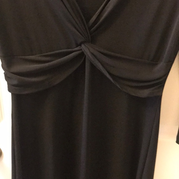 Black wrap dress - Picture 2 of 3
